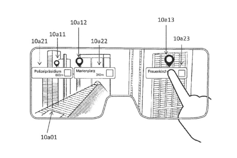 Apple patents overlaying details on Augmented Reality glasses