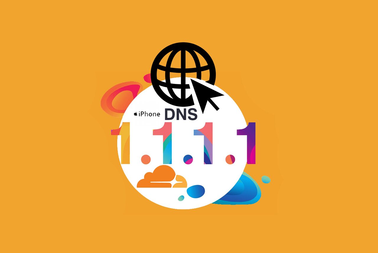 How to set up Cloudflare DNS on a iPhone