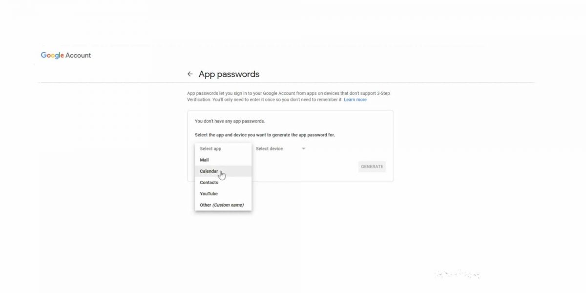 App Passwords by Google