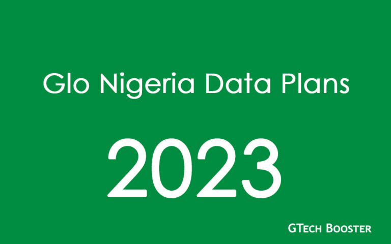 glo nigeria data plans 2023