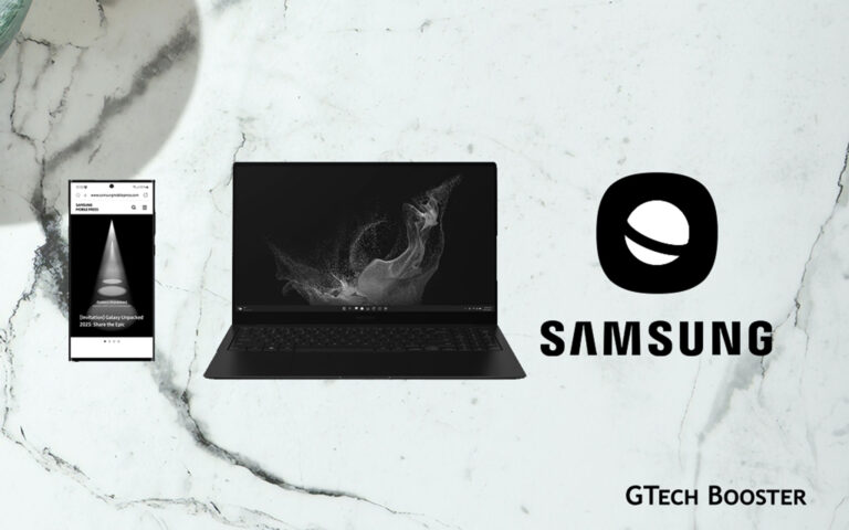 how to continue web browsing between a galaxy book and galaxy phone from samsung