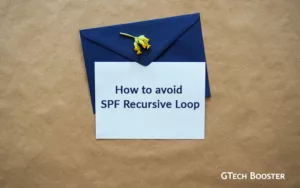 how to avoid spf recursive loop