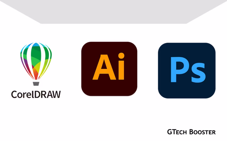 Navigating Graphic Design in 2025, A Look at Photoshop, CorelDRAW, and Illustrator